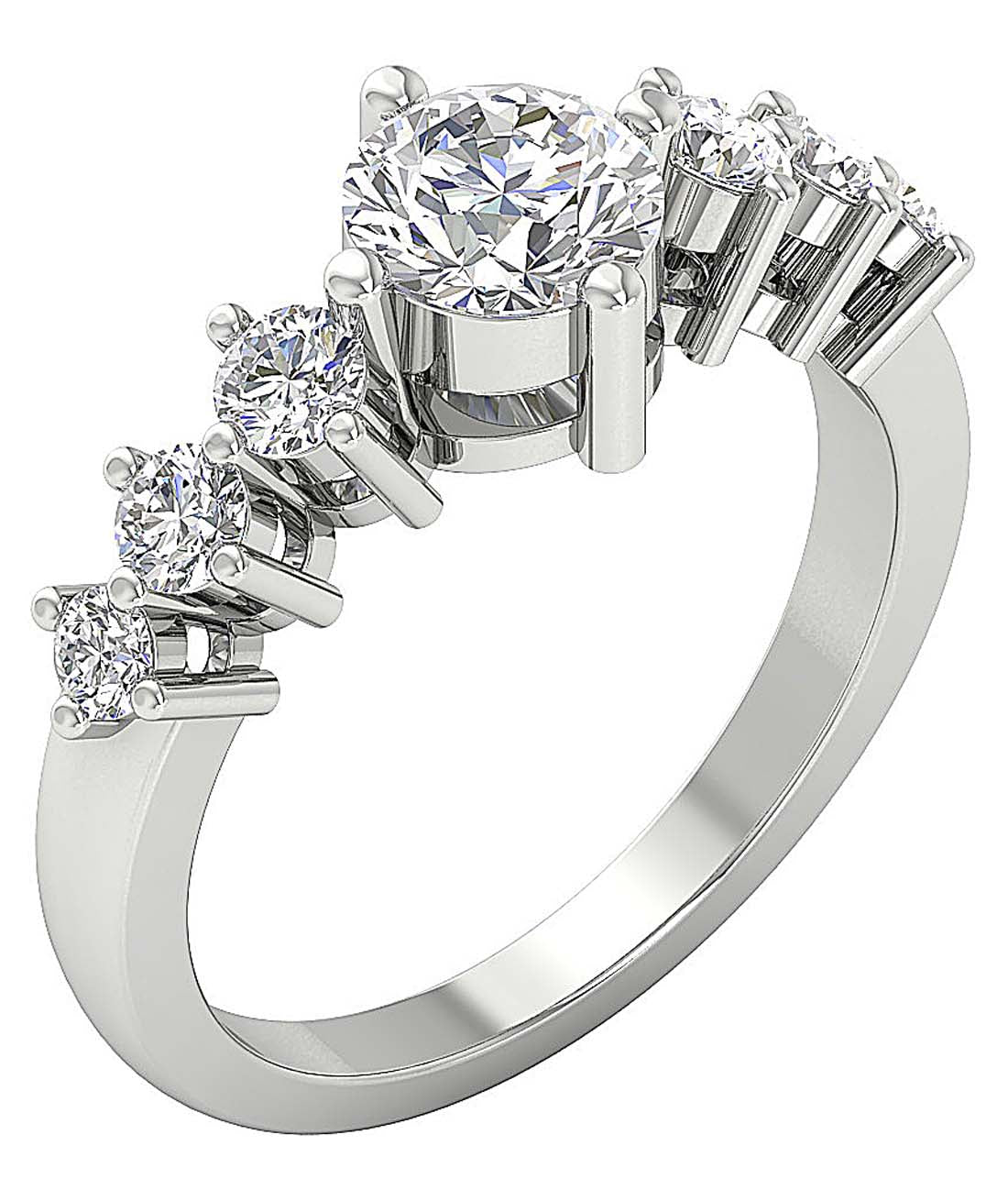 DesignerAnniversaryRing14kWhiteGold