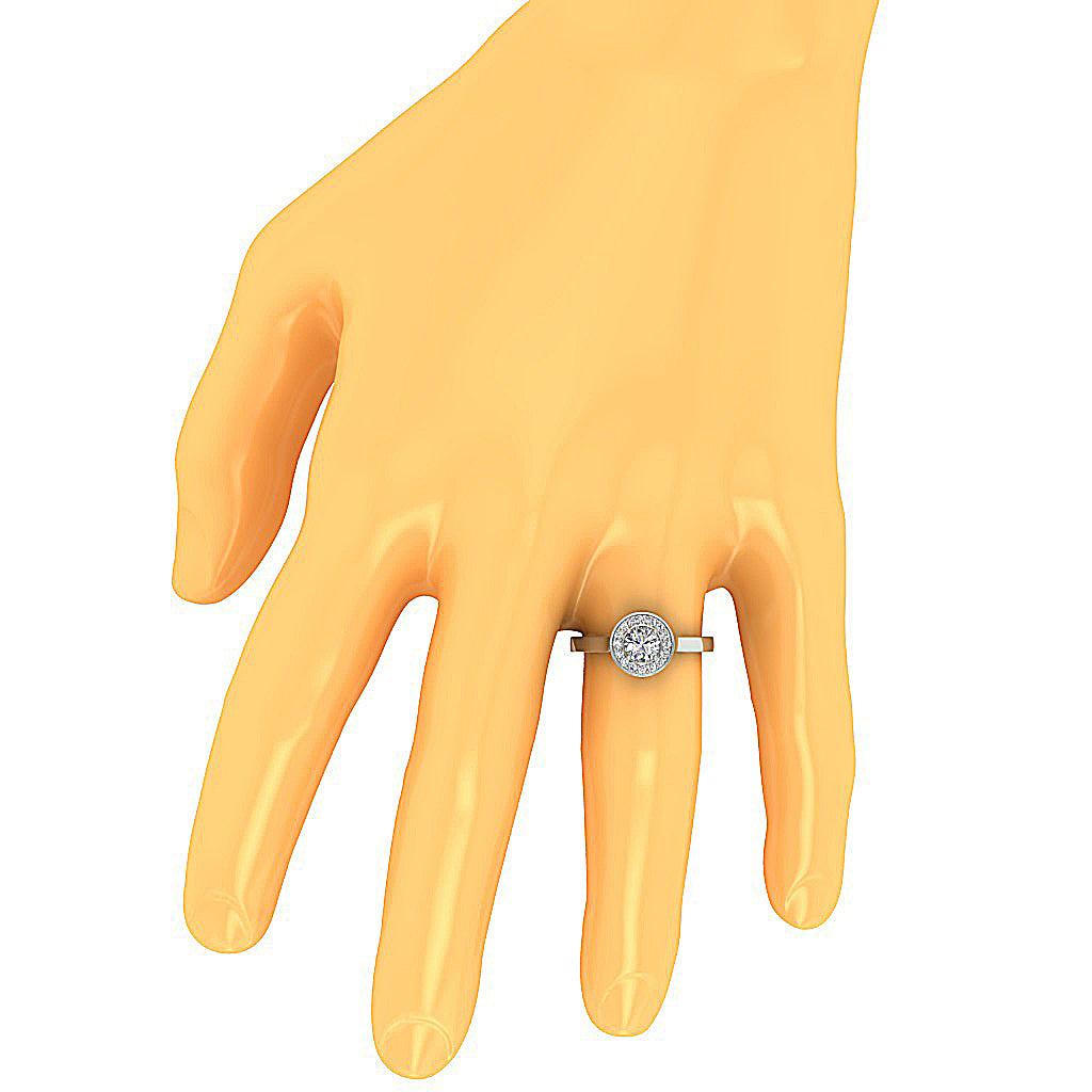 RoundDiamondAnniversaryRingOnFinger