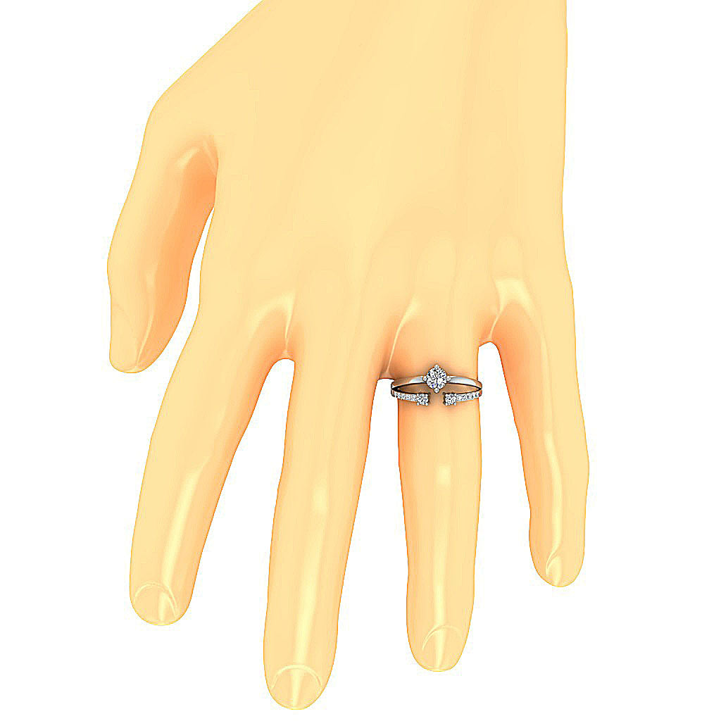 NaturalDiamondEngagementRingonFinger