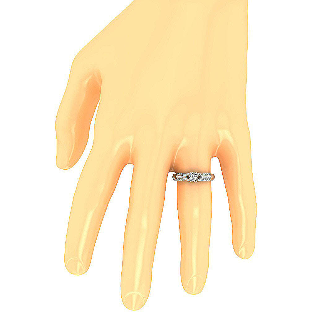 NaturalDiamondEngagementRingonFinger