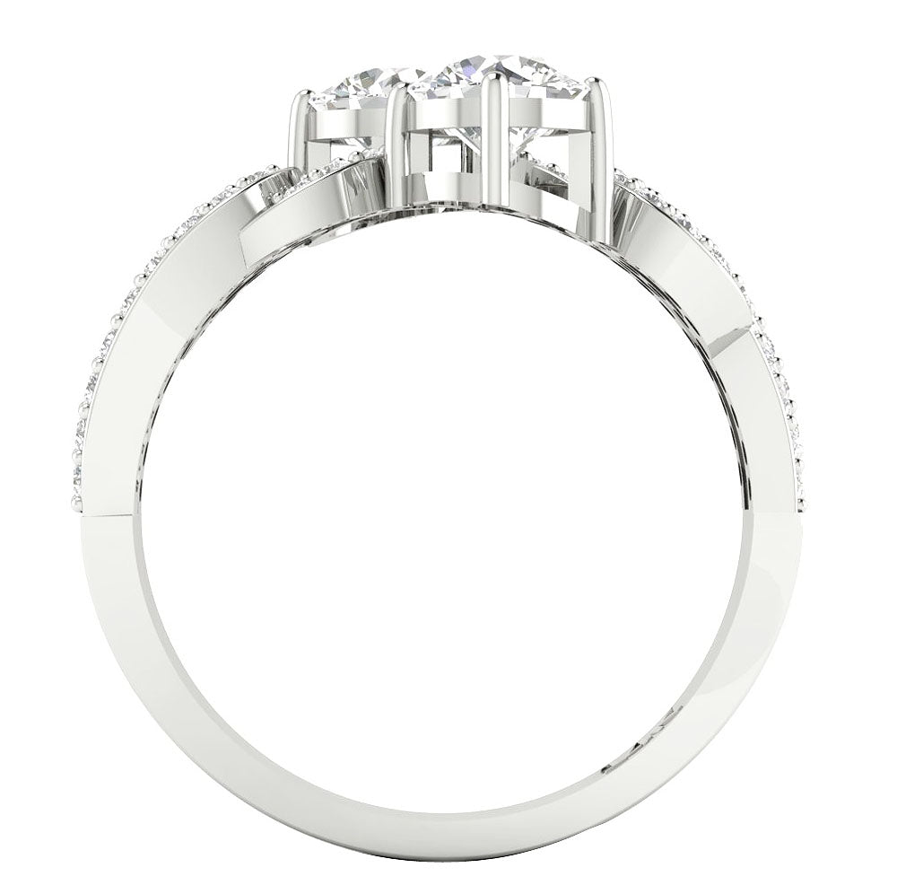 NaturalDiamondWhiteGoldRingFrontView