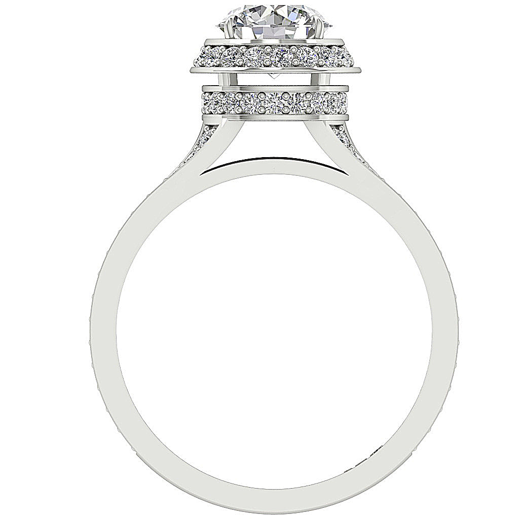 NaturalDiamondWhiteGoldRingFrontView