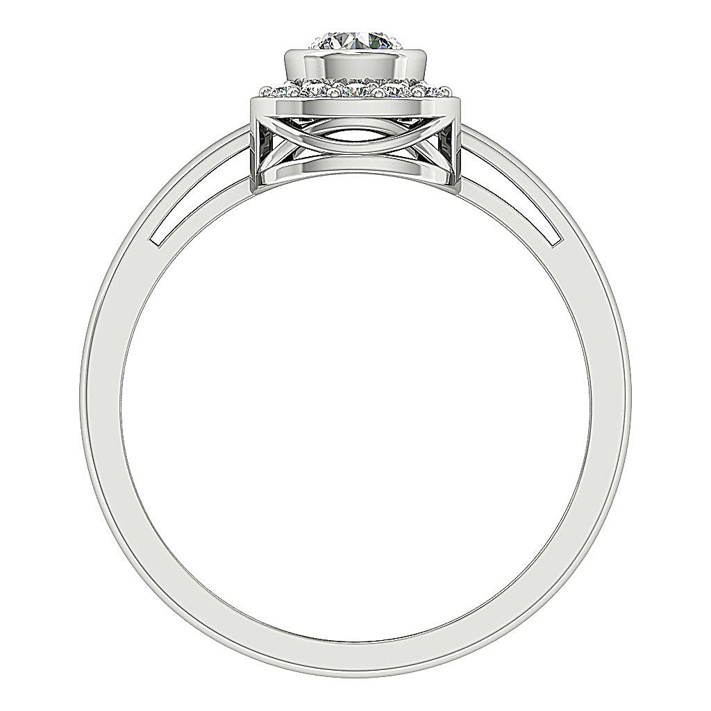 NaturalDiamondWhiteGoldRingFrontView