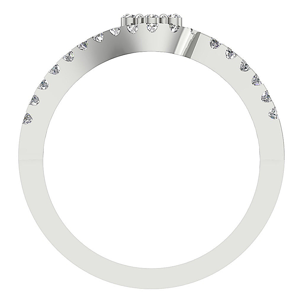 Diamond14kSolidGoldRingFrontView