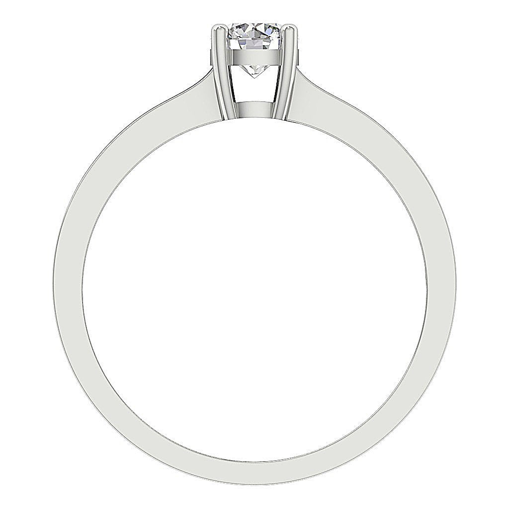Diamond14kWhiteGoldRingFrontView