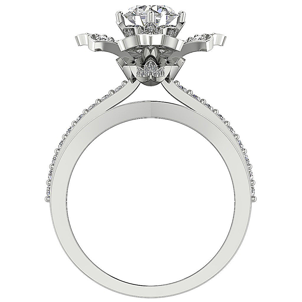 FrontViewDesignerRing14kGoldProngSet