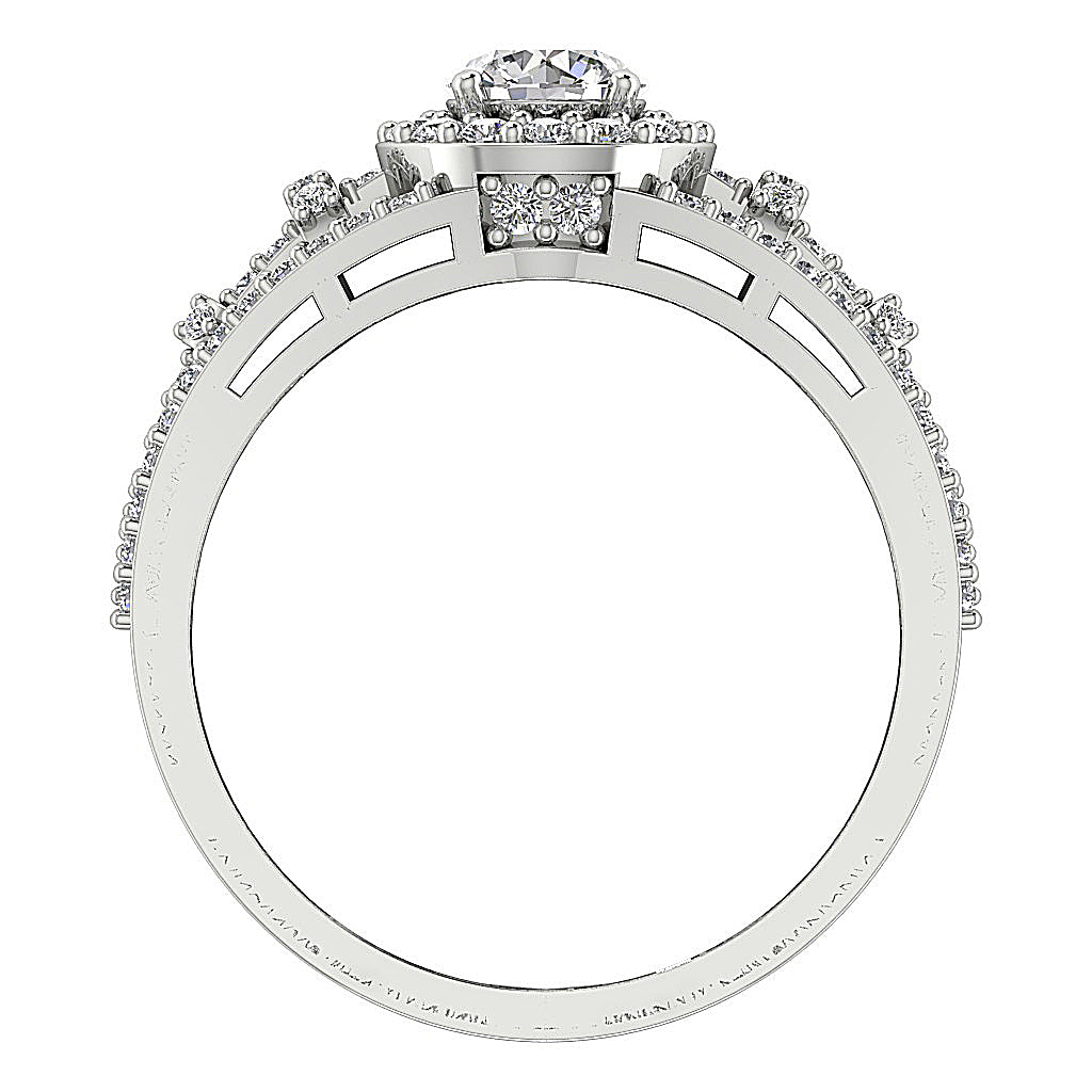 FrontViewDesignerRing14kGoldProngSet
