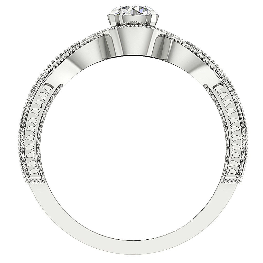 FrontViewDesignerRing14kGoldProngSet