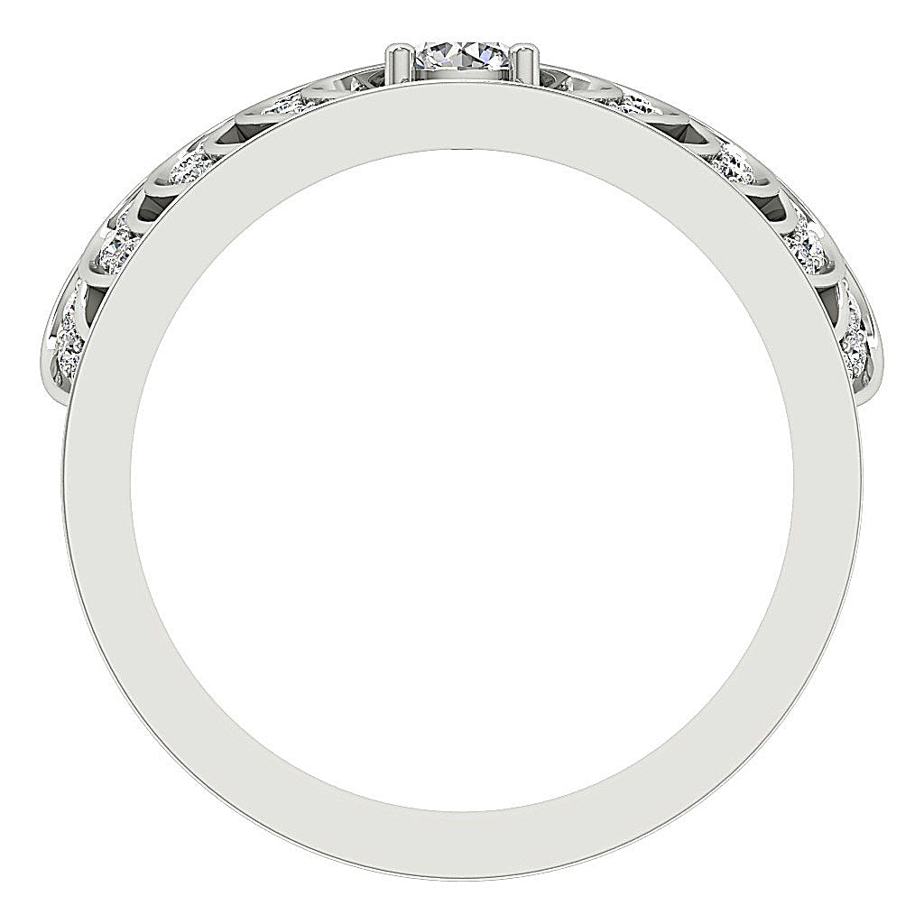 FrontViewDesignerRing14kGoldProngSet