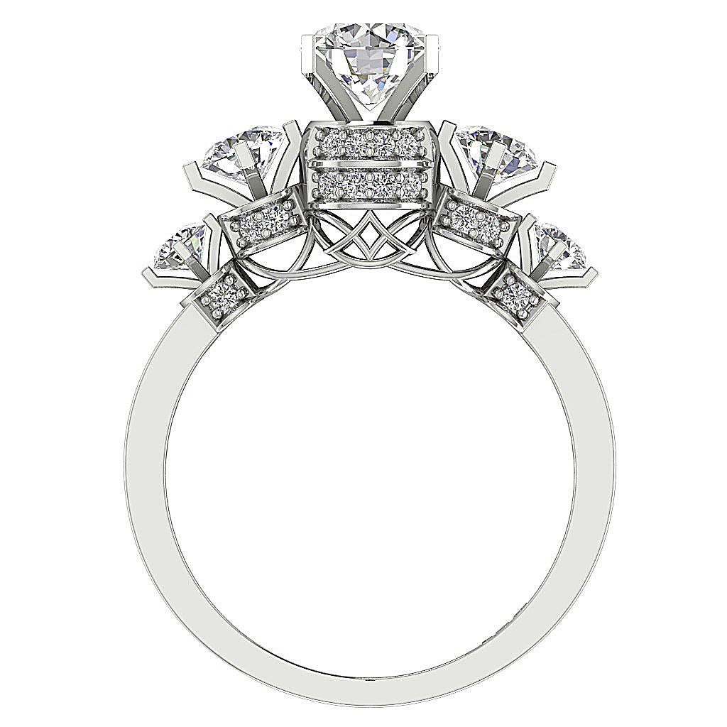 FrontViewDesignerUniqueRing14kSolidGold