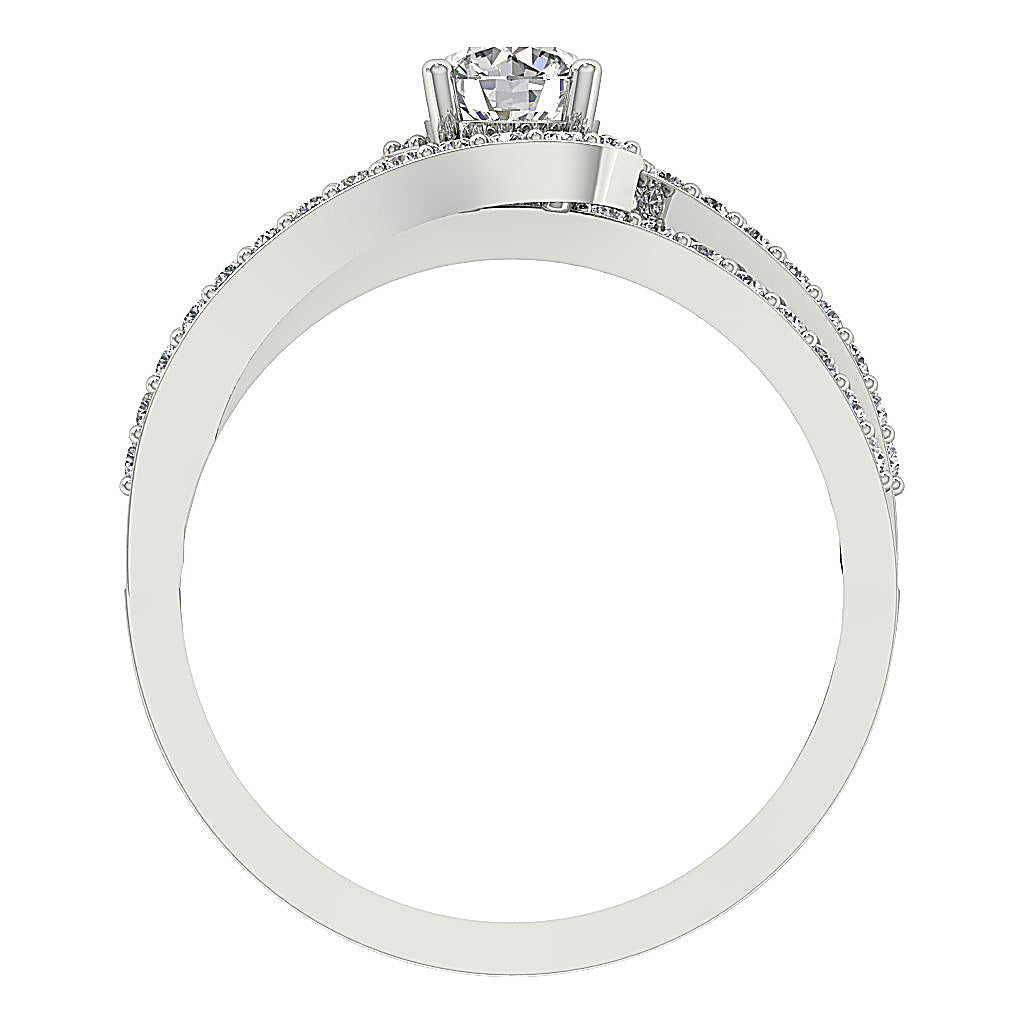 FrontViewGenuineCutDiamondRing