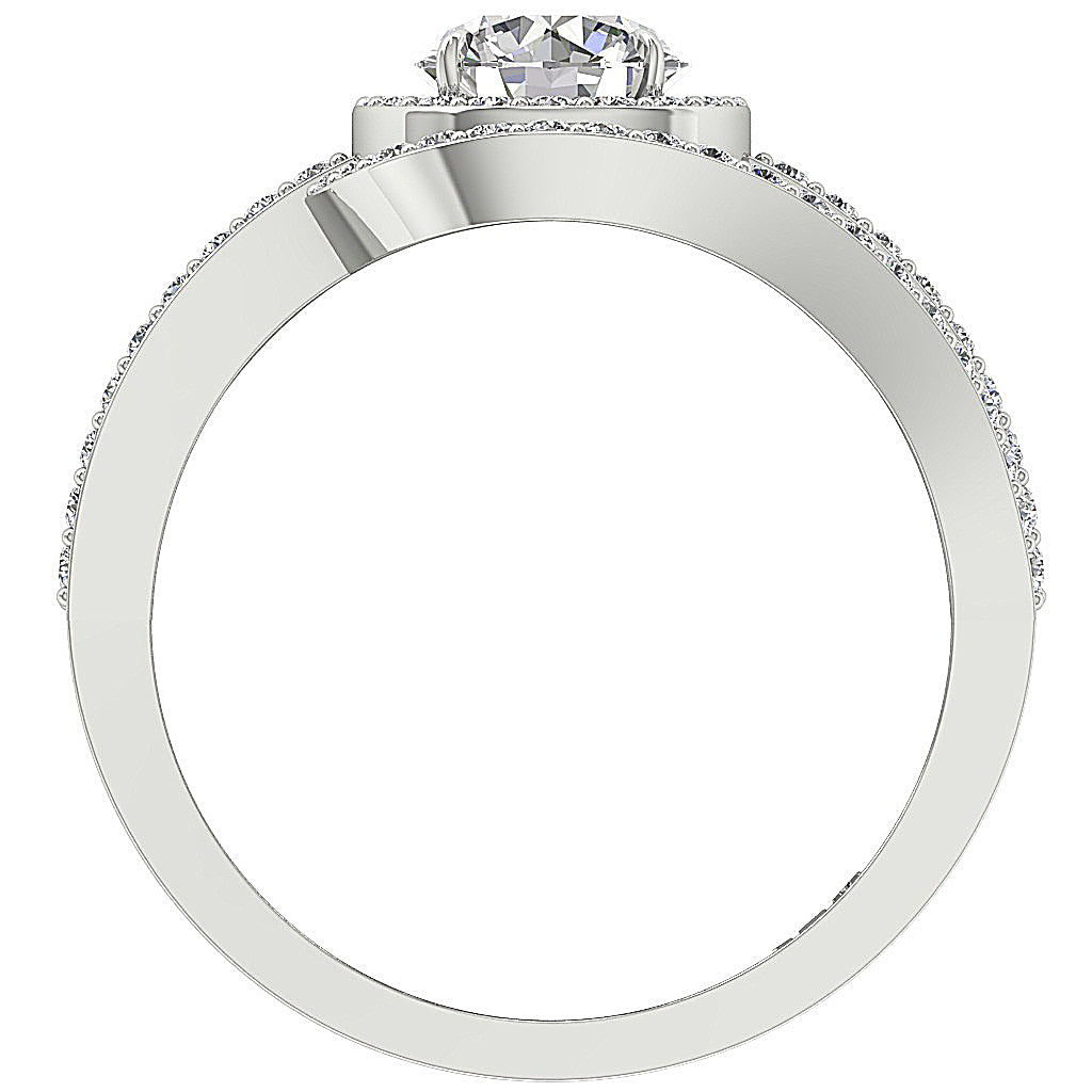 FrontViewGenuineCutDiamondRing