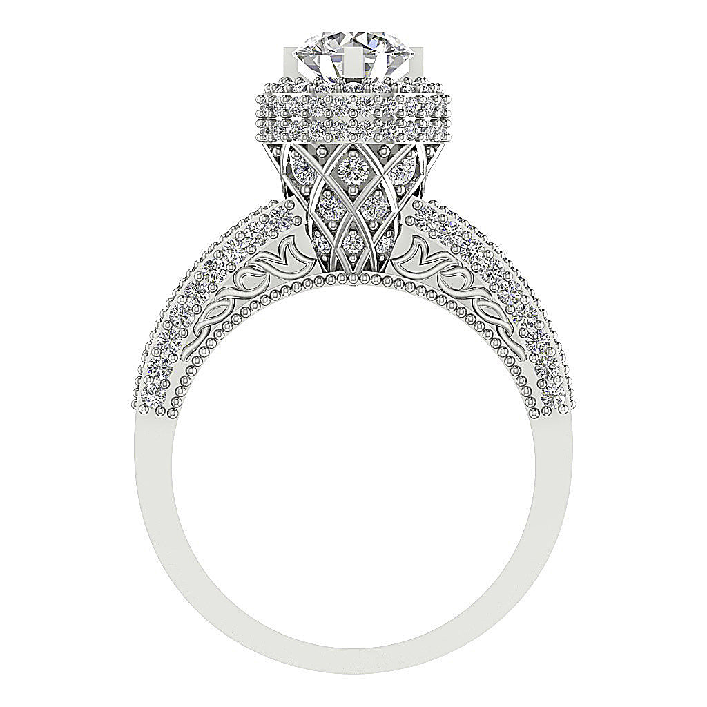 FrontViewGenuineDiamondRing