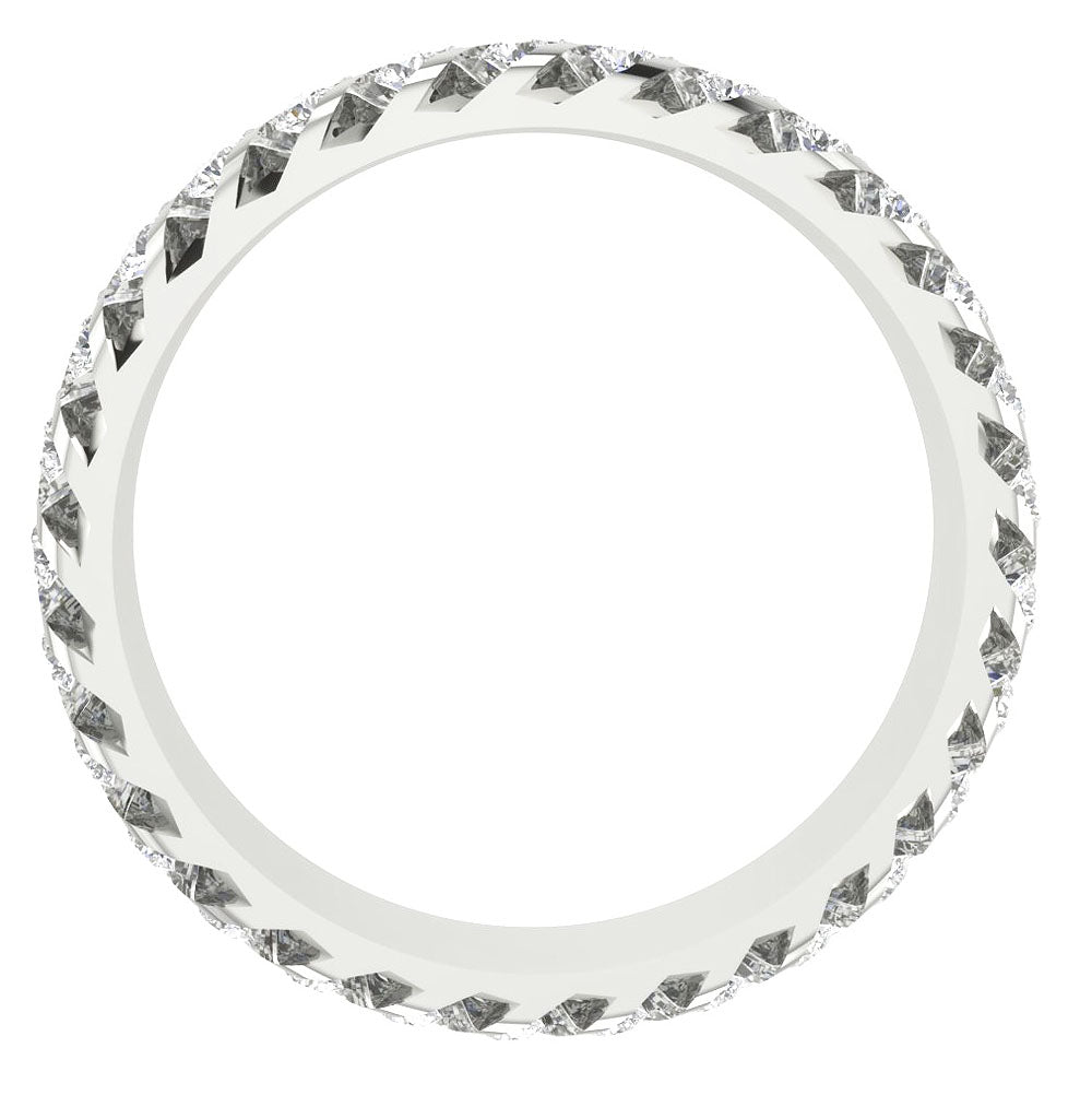 FrontViewGenuineDiamondRing14kGold