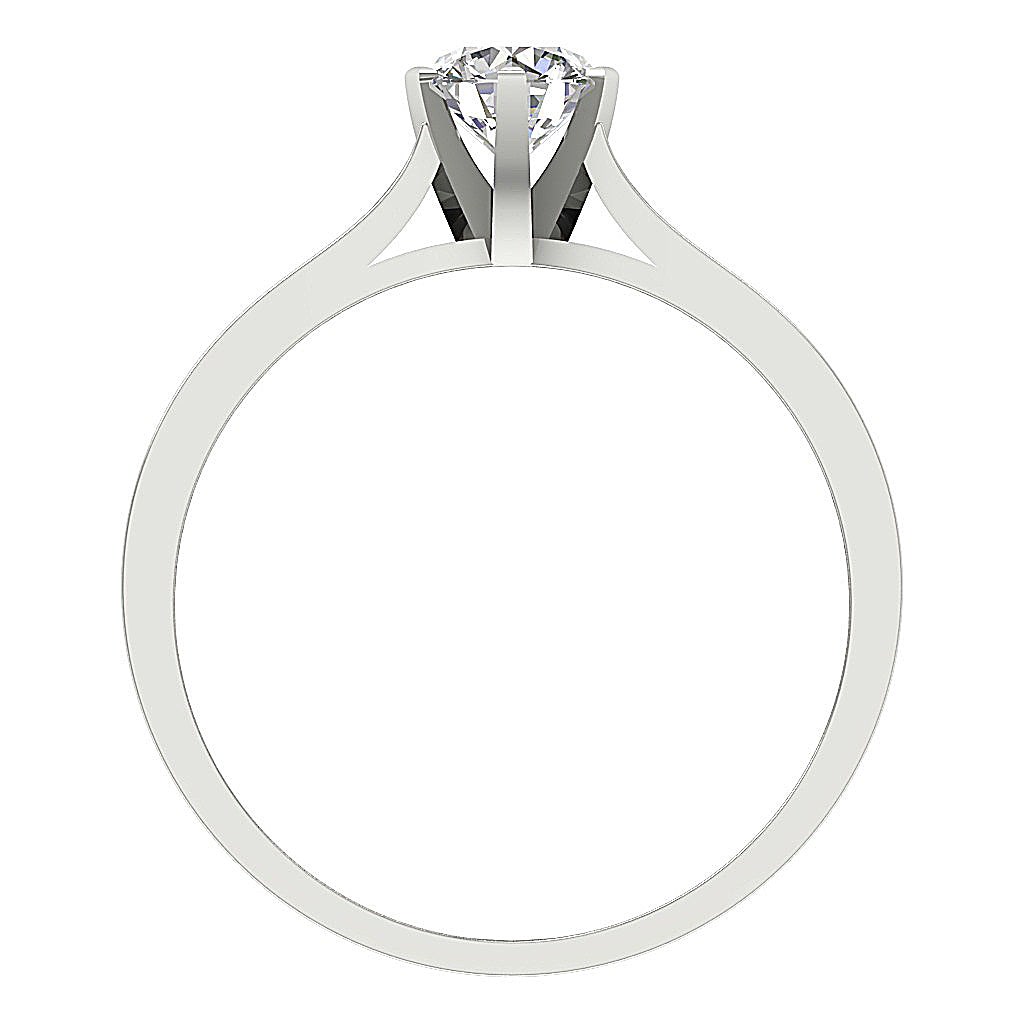 FrontViewSolitaireRingProngSet14kWhiteGold