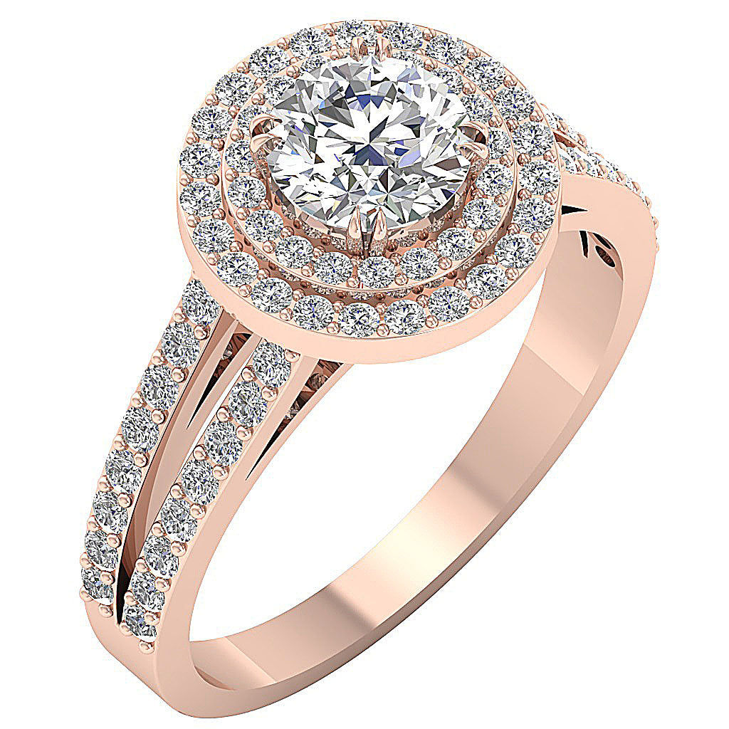 RoundDiamondRing14kGold