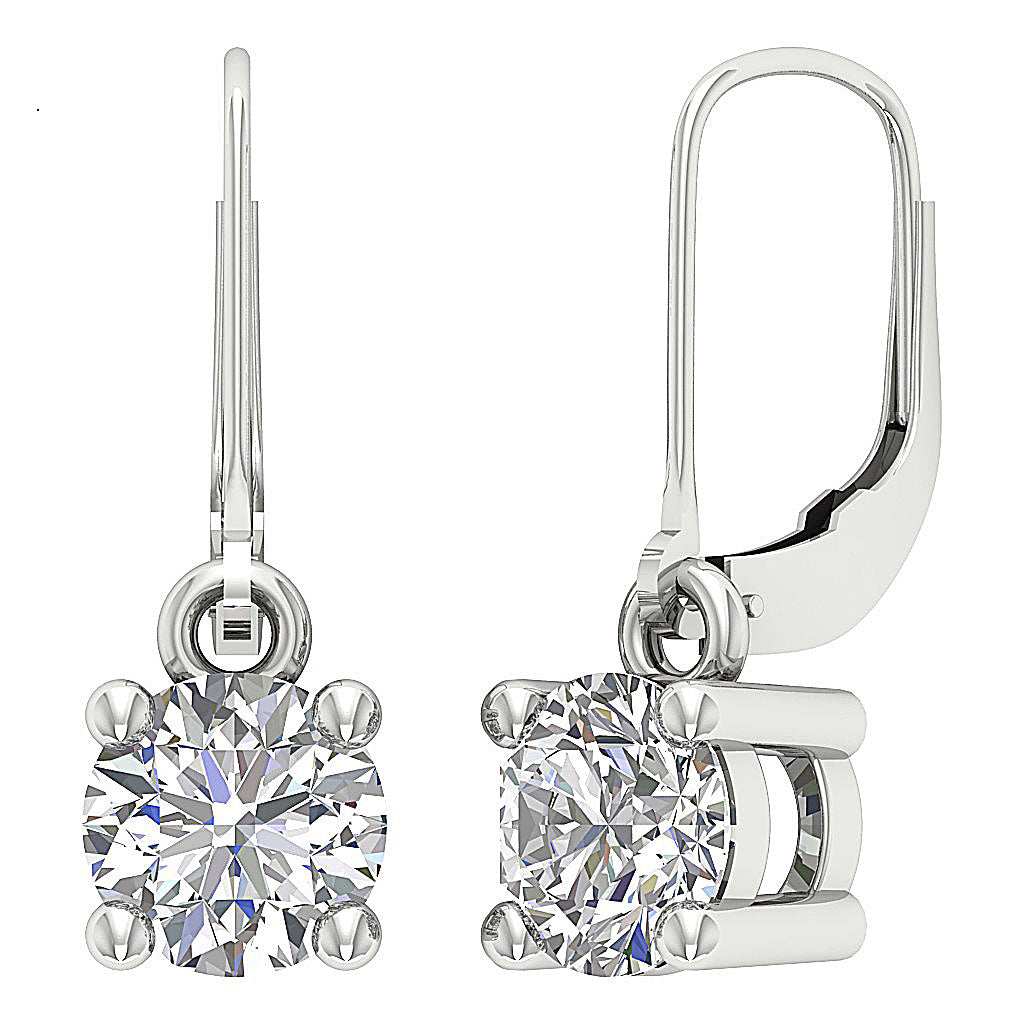 Lab-Grown Diamonds That Shine Brighter Stud Earrings.14K Gold