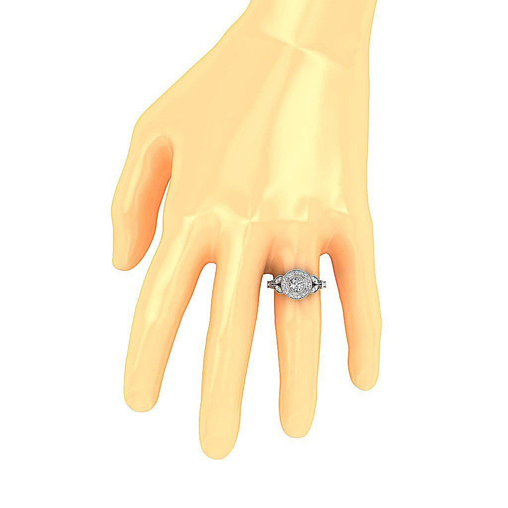 OnFingerNaturalDiamondRing14kGold