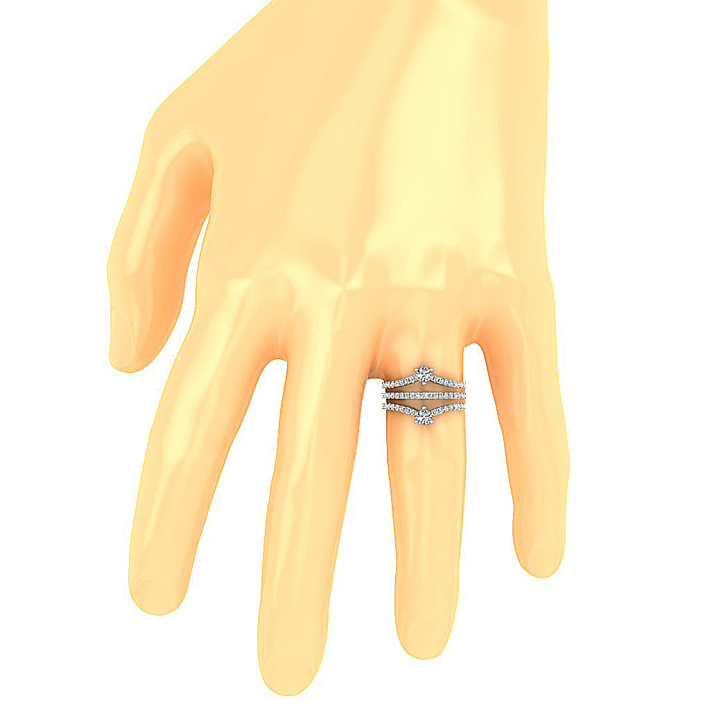 OnFingerNaturalDiamondRing14kGold