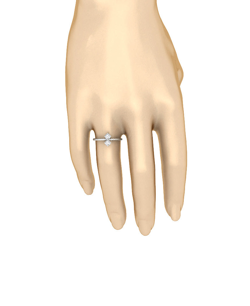OnFingerNaturalDiamondRing14kGold