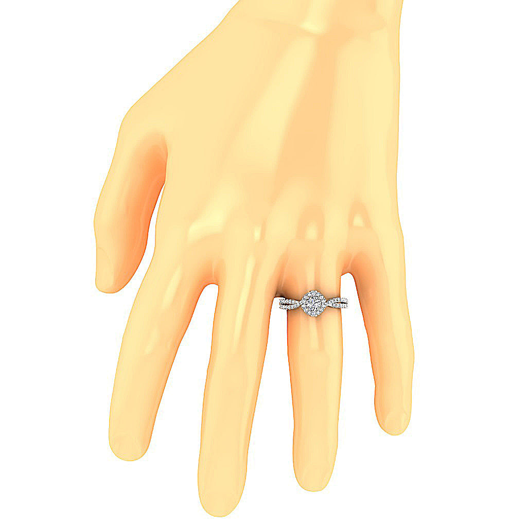 OnFingerRoundDiamondRing