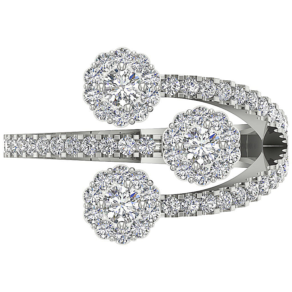 RoundCutDiamondSolitaireAnniversaryRingTopView