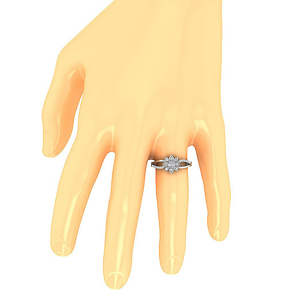 RoundDiamondRingOnFinger