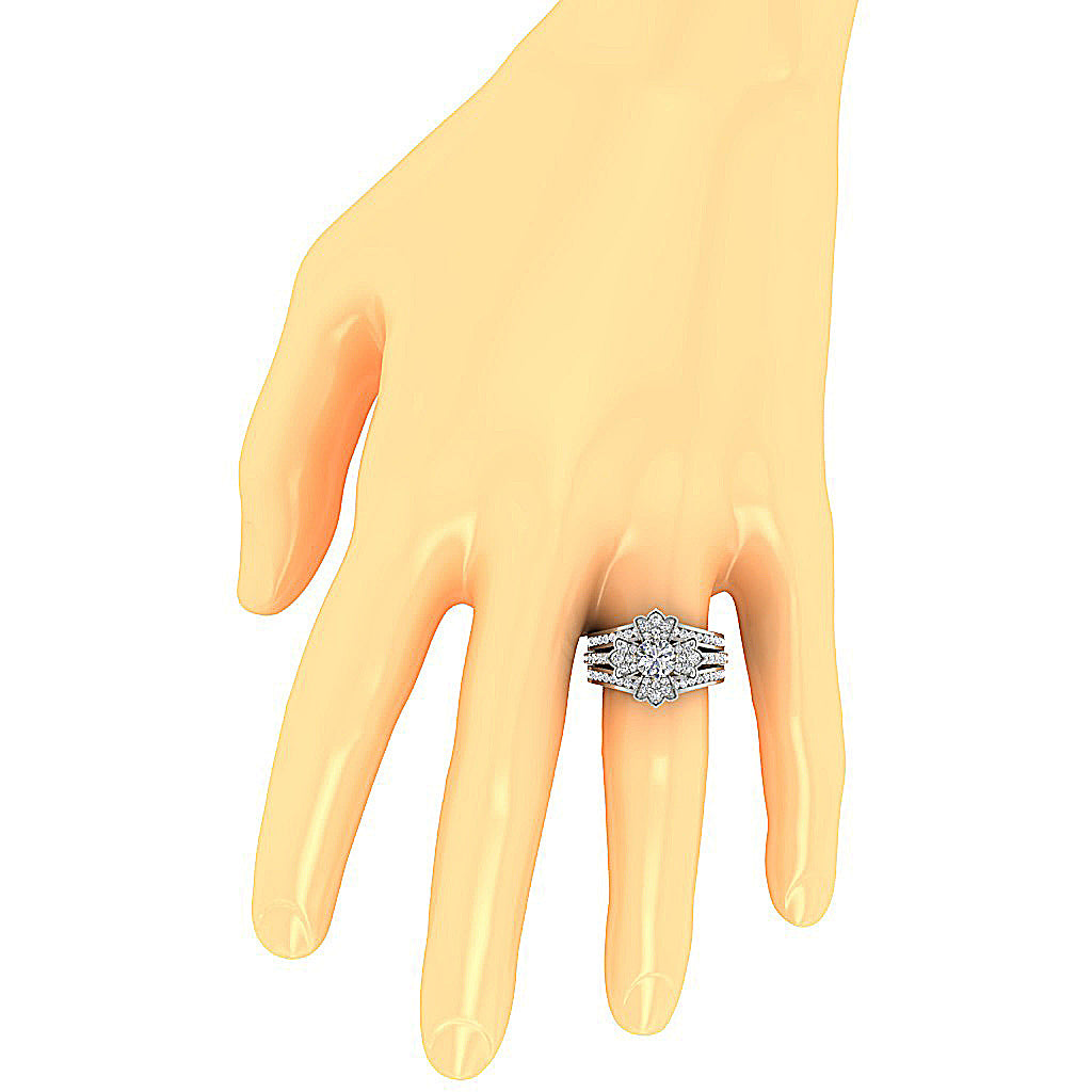 RoundDiamondRingonFinger