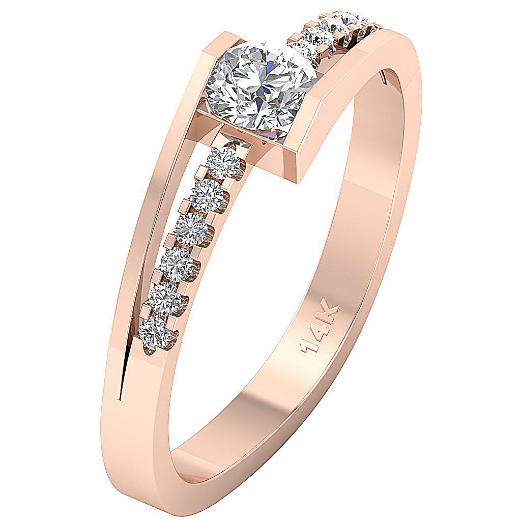 The Marisol Diamond Gold Ring