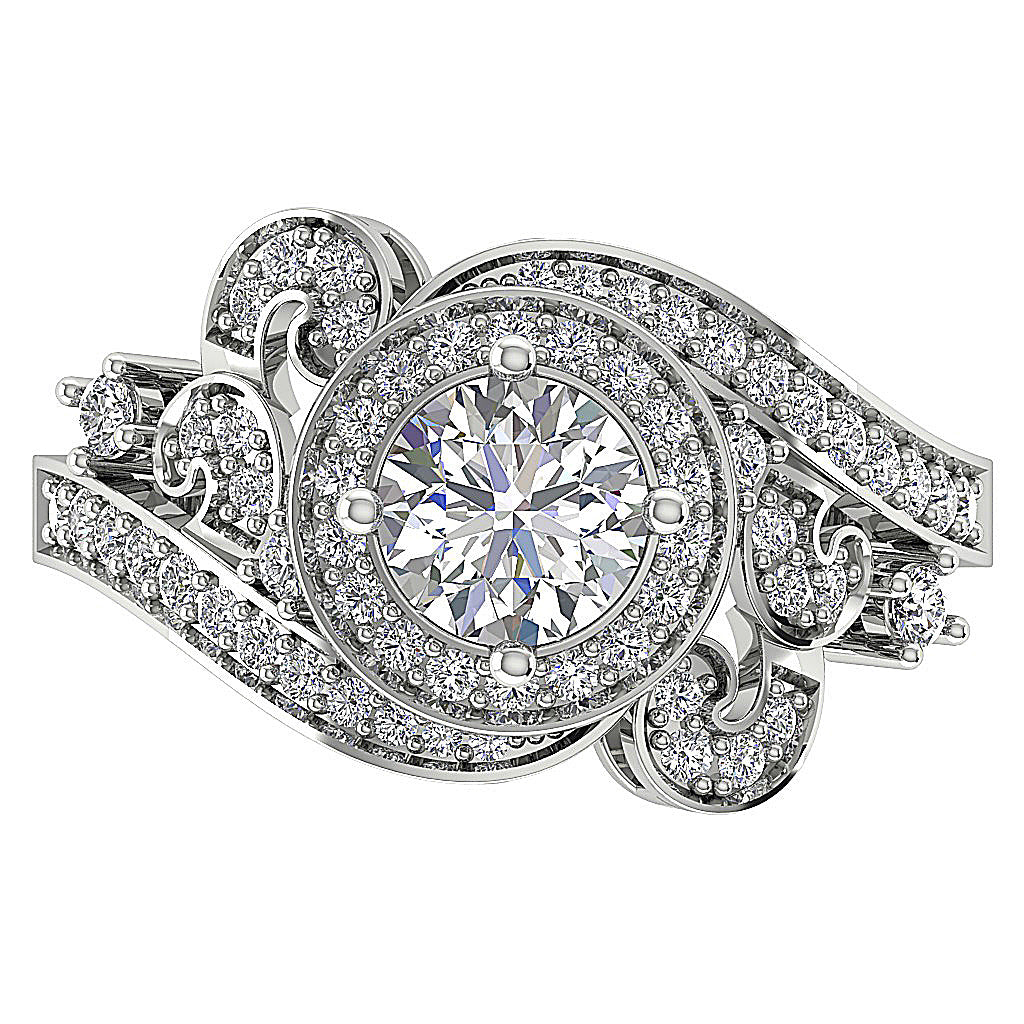 TopView14kWhiteGoldAnniversaryRIng