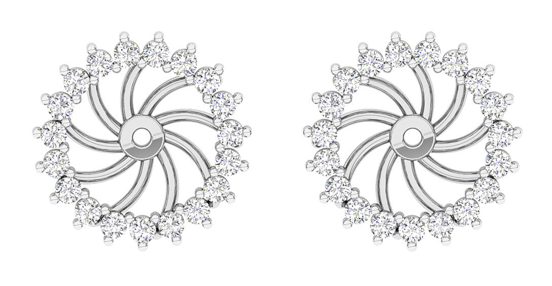 14KWhiteGoldTopViewDiamondJacketEarrings