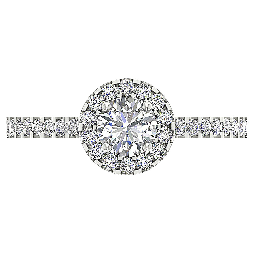 TopViewHaloSolitaireRing14kWhiteGold