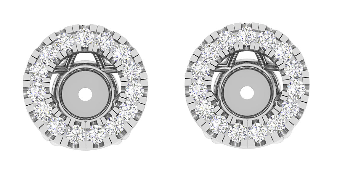 TopViewRoundCutDiamondEarring