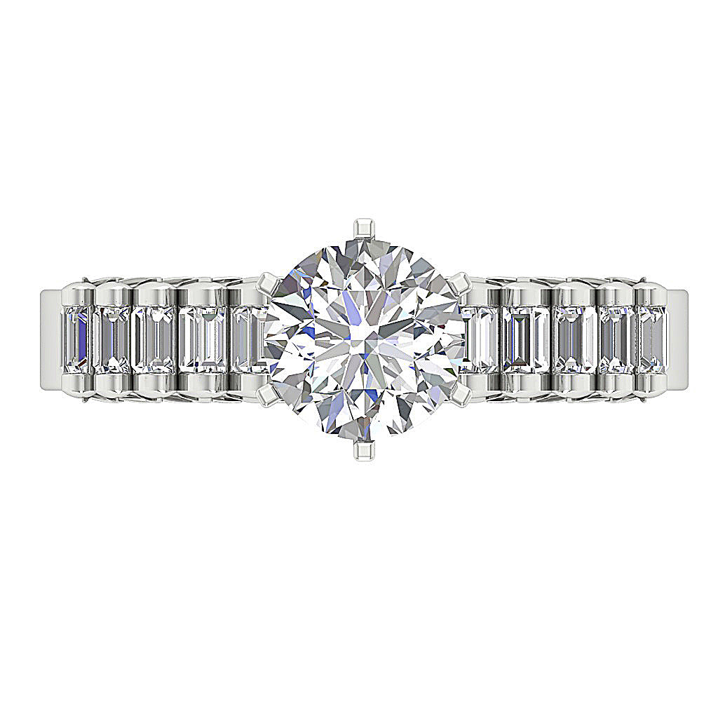 TopViewSolitaireDiamondRing14kWhiteGold