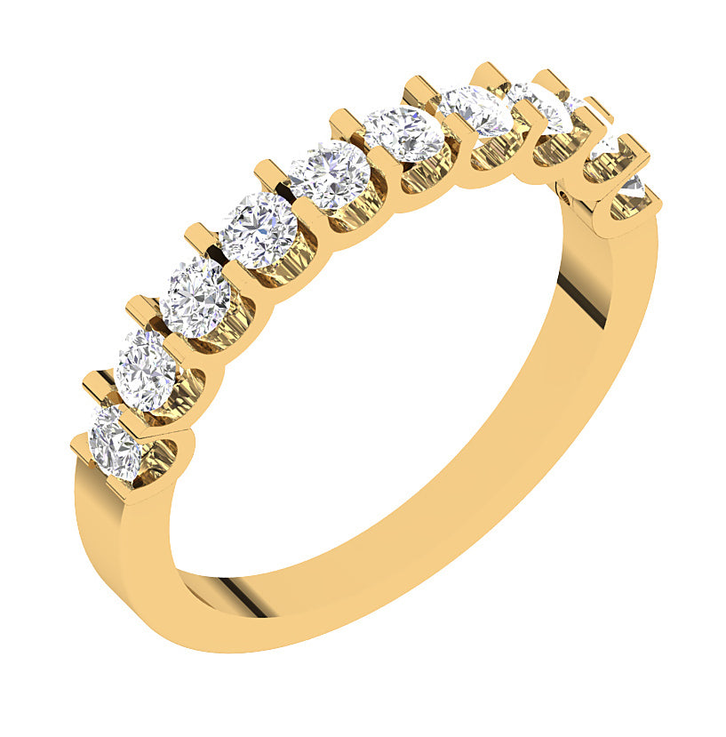 The Leif Gold Diamond Ring
