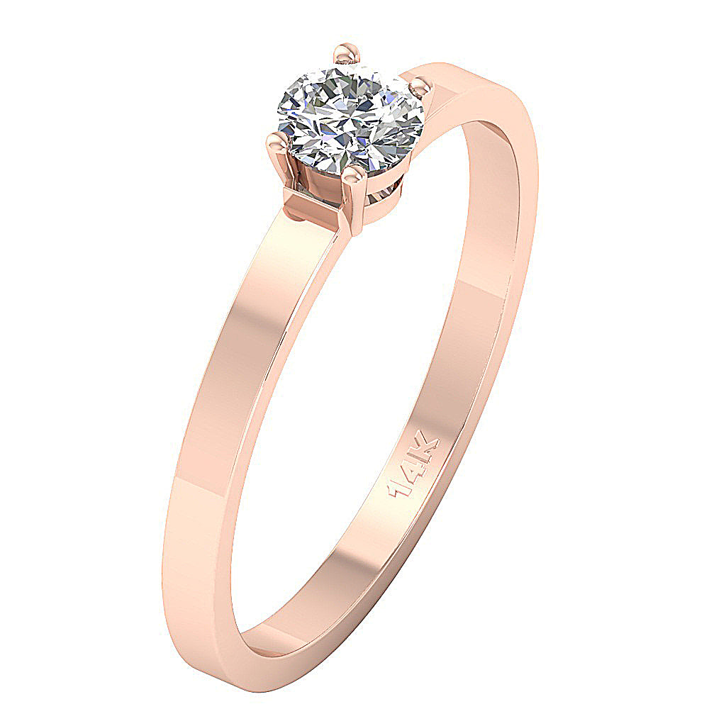 Close-up of the meticulous eagle-prong work on a high-carat solitaire.