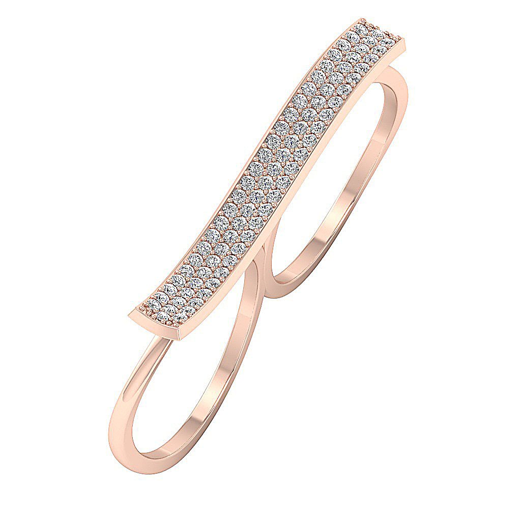 Designer Anniversary Ring Round Diamond SI1 G 0.90 Ct 14k Yellow Gold Prong Set 5.10 MM