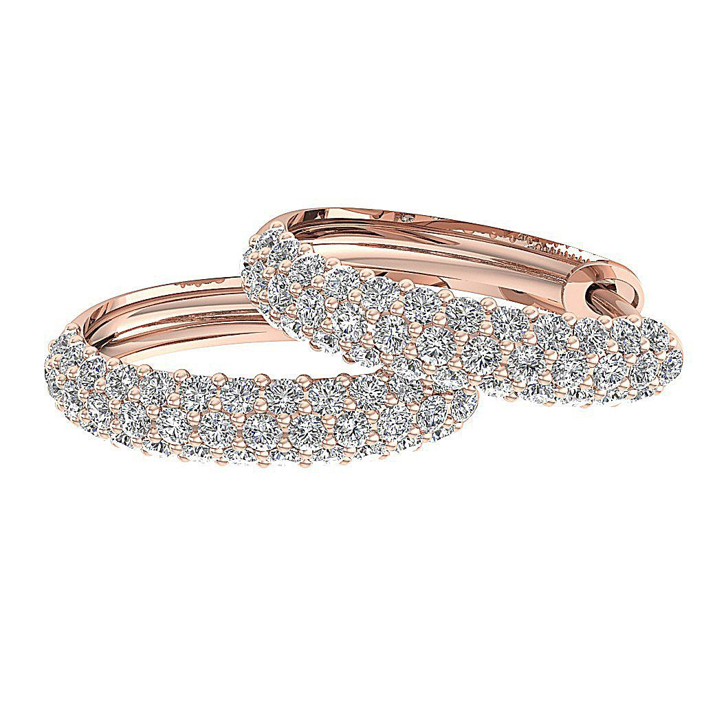 14kRoseGoldLargeHoopsEarring
