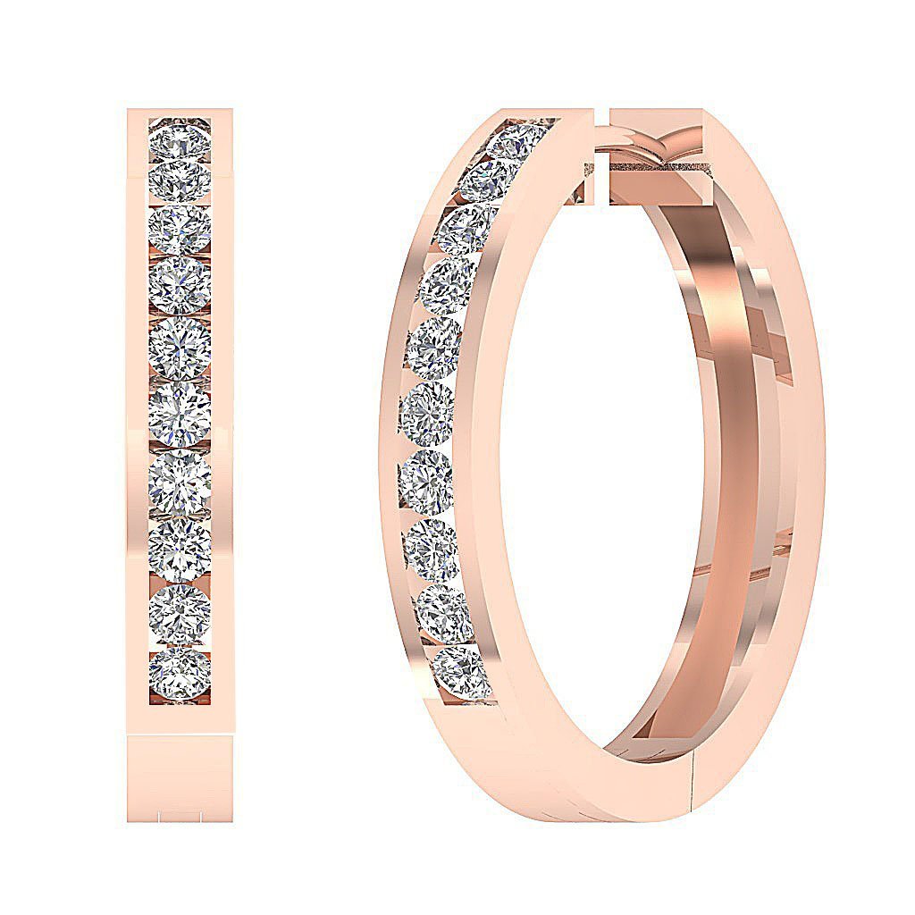 14kSolidGoldHoopsEarring