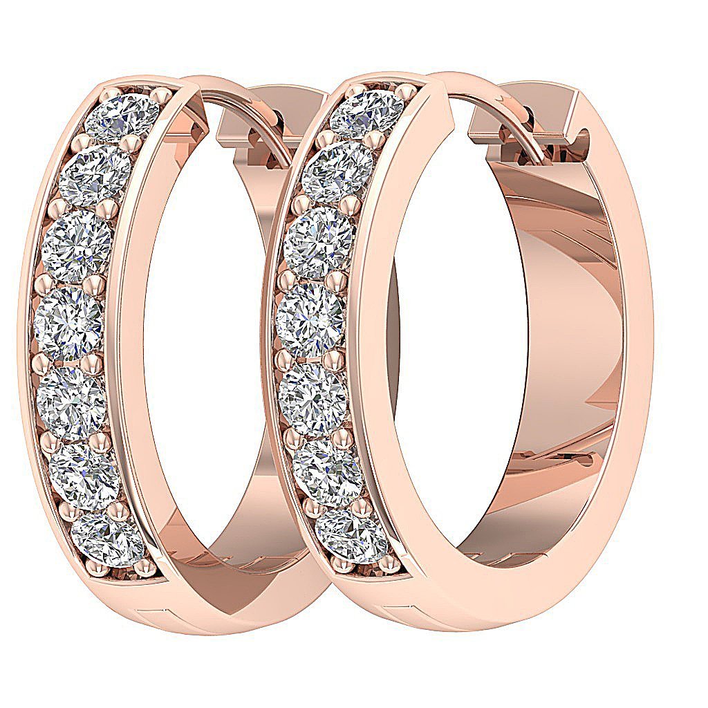 14kRoseGoldPaveSetWeddingEarring