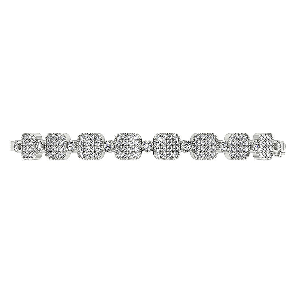 Diamond Bangles Natural Diamonds 14k/18k Solid Gold VVS1/VS1/SI1/I1 1.65 Ct Prong & Bezel Set