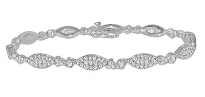 Designer Bracelet Natural Diamonds 14k/18k Solid Gold VVS1/VS1/SI1/I1 2.75 Ct Pave Set 7.00Inch