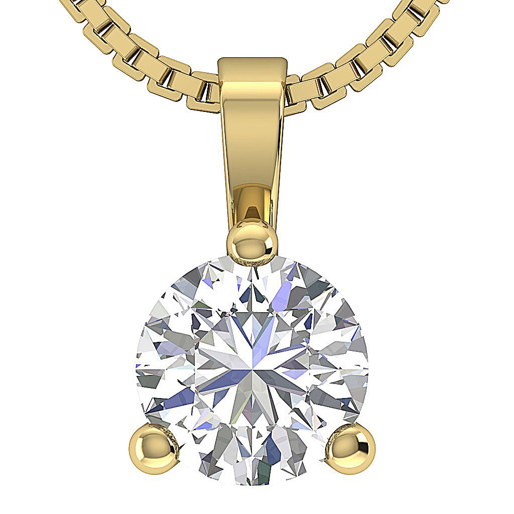 14kYellowGoldGenuineDiamondPendants