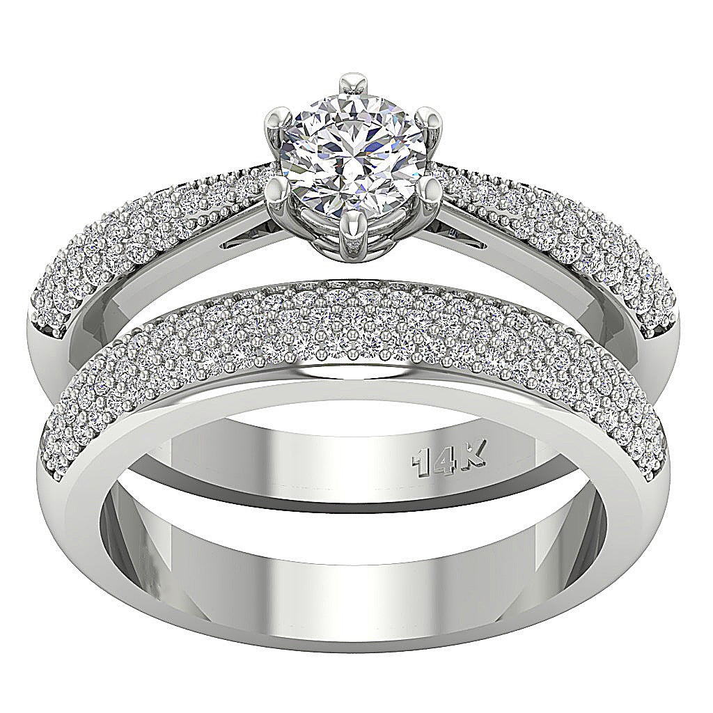 14kWhiteGoldAnniversaryBridalRing