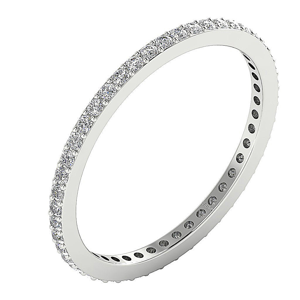 14kWhiteGoldDesignerEternityRIng