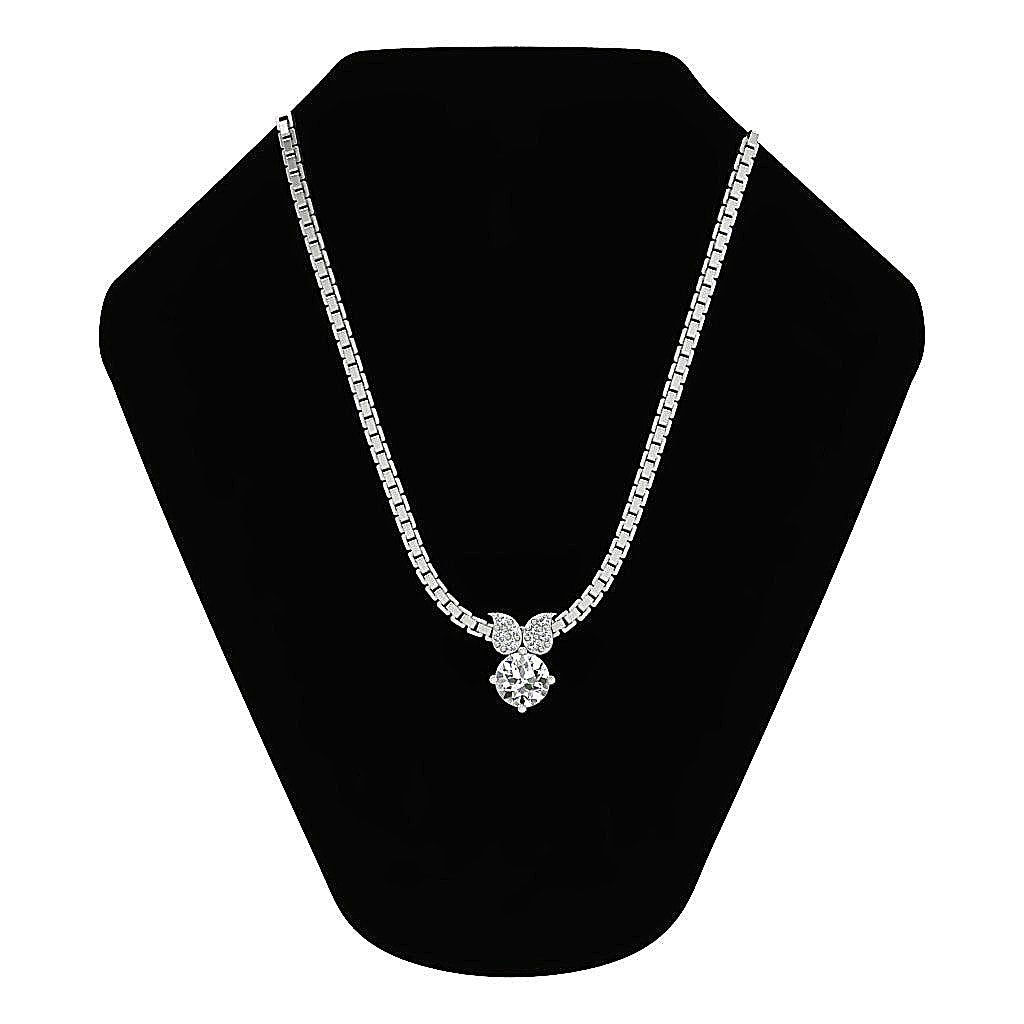 Designer Fashion Pendants SI1/I1 G 0.35 Carat Genuine Diamonds 14k/18k Solid Gold
