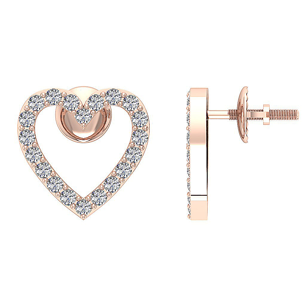 14kRoseGoldEarringSet
