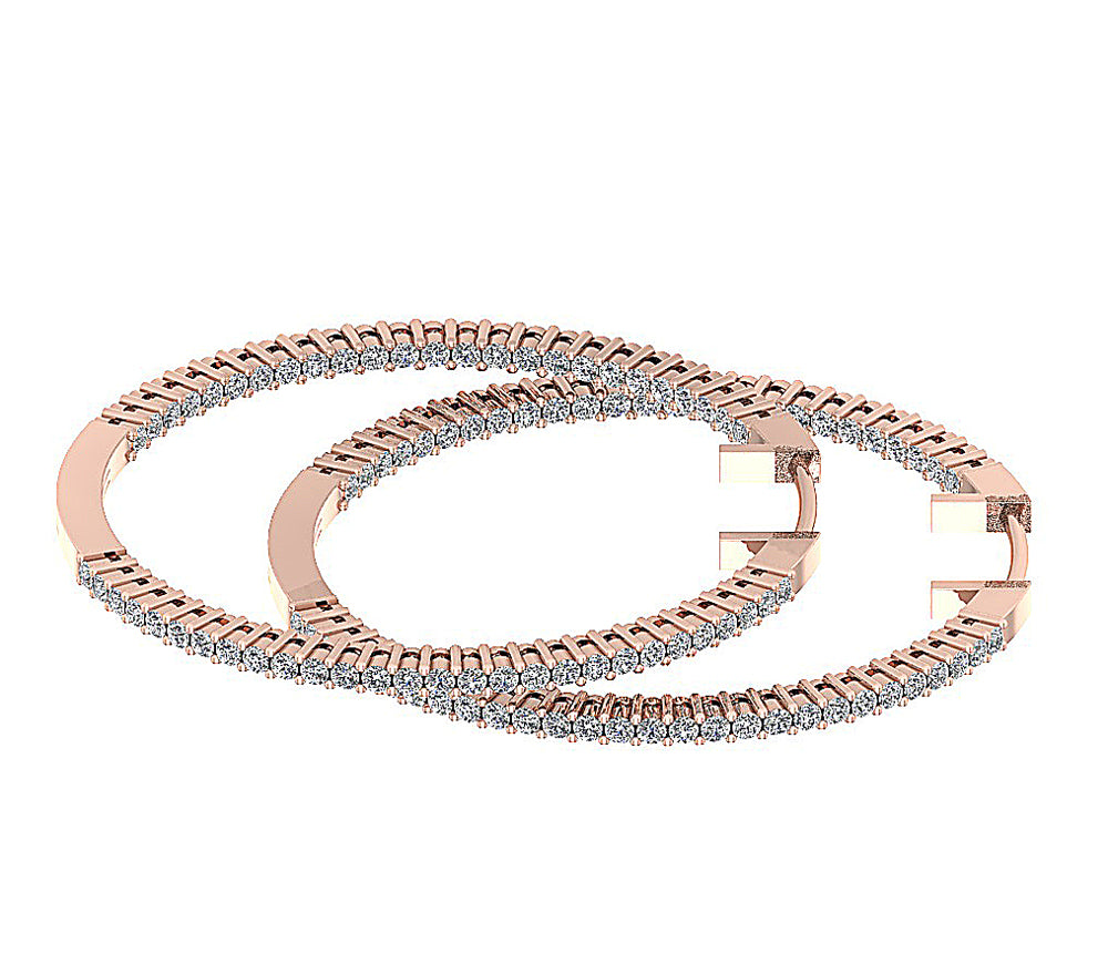 14kSolidGoldGenuineDiamondEarring