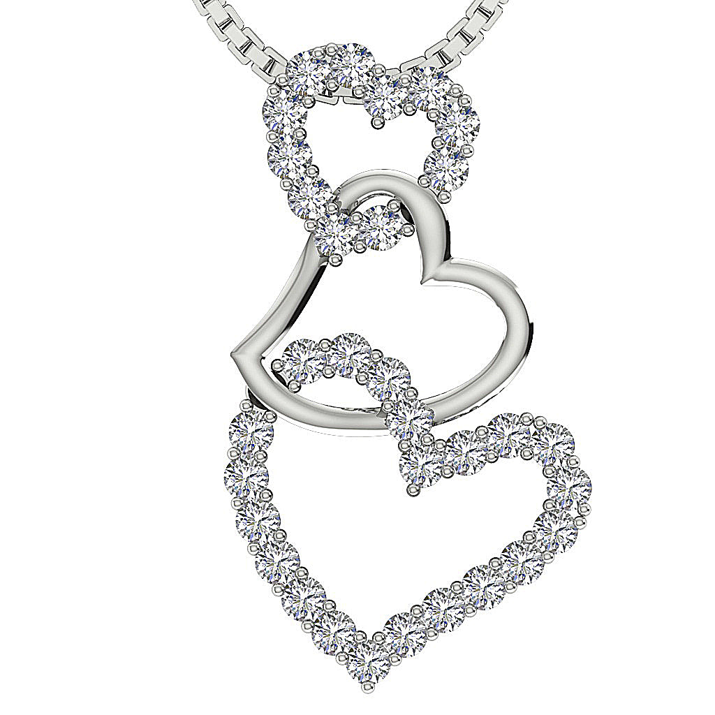 14kWhiteGoldRoundDiamondPendant