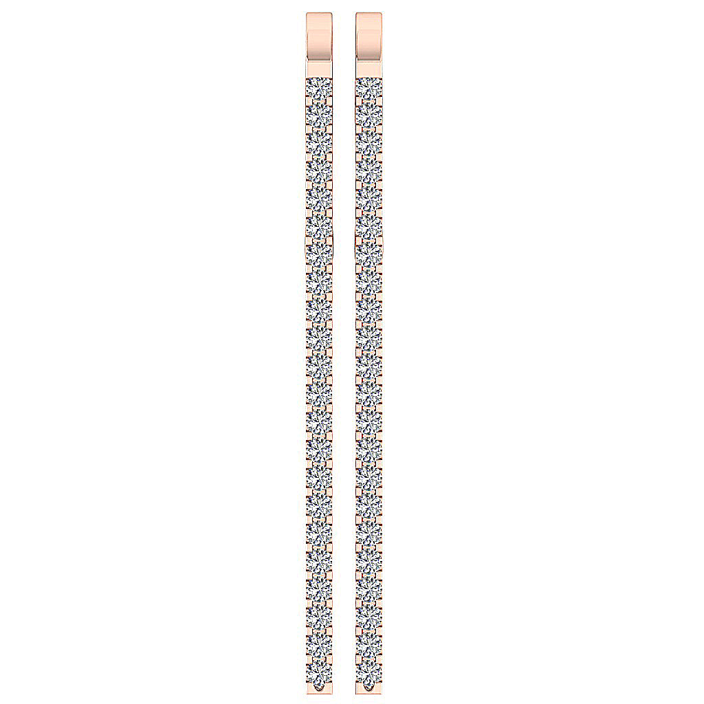14kRoseGoldAntiqueEarringSet